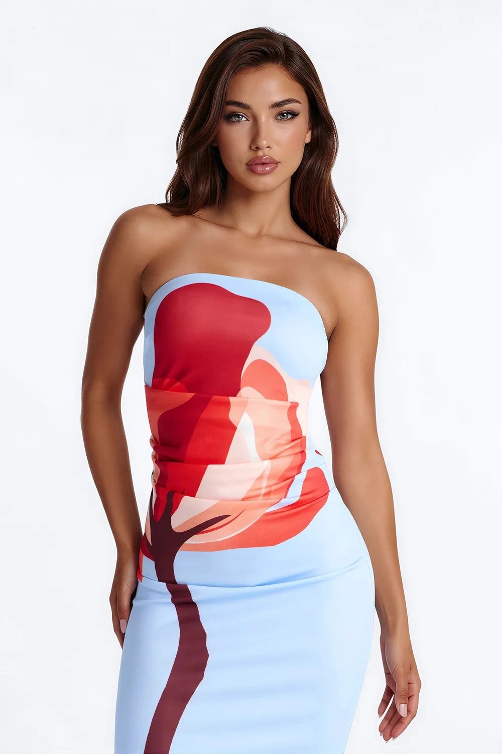 Virginia Floral Midi Dress