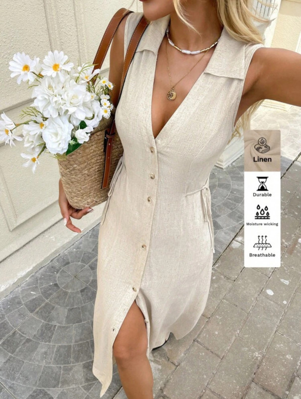 Linen being dress