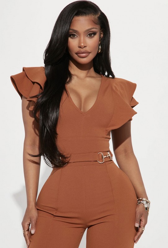 Class And Sass Jumpsuit Mocka