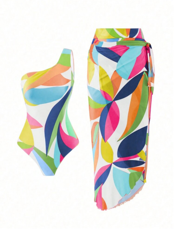 Swim Oasis Women's Sleeveless Printed swimsuit